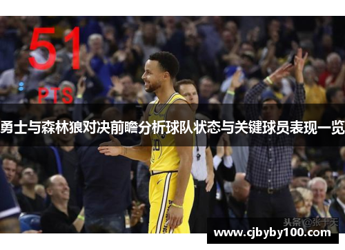勇士与森林狼对决前瞻分析球队状态与关键球员表现一览
